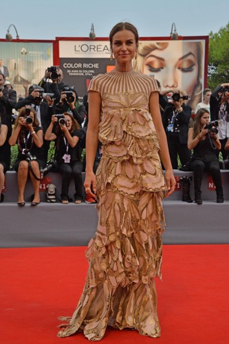 Ulubiona przez Włochów Polka, Kasia Smutniak również wybrała się na mroźny 'Everest'