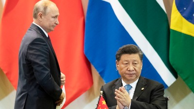 Władimir Putin i Xi Jinping 