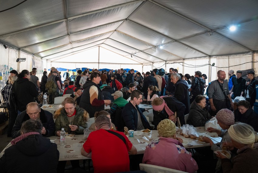 Evakuisani iz Marijupolja u Zaporožju