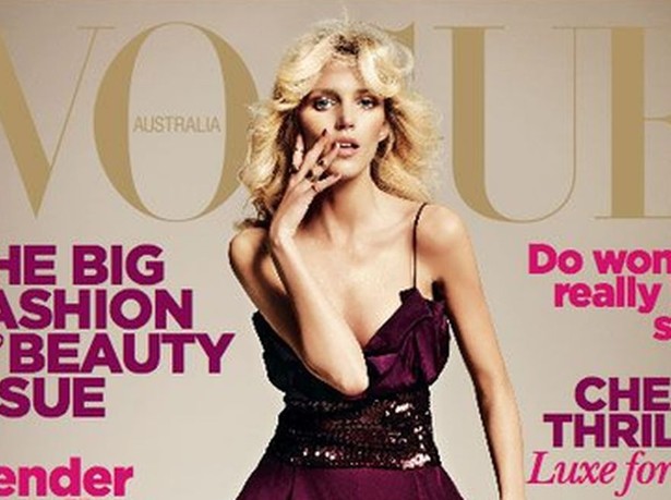 Anja Rubik w obiektywie Tyszki dla Vogue Australia