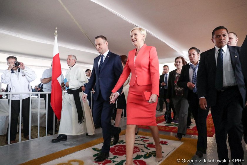 Agata Duda błyszczy w Meksyku. Trudno oderwać od niej wzrok!