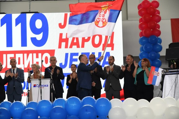 Srpska lista počela predizbornu kampanju u Žitkovcu: Sačuvajmo Srbe na KiM