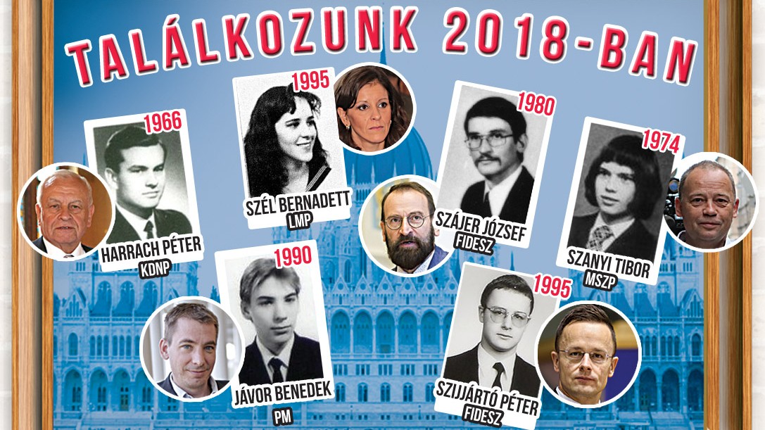 Így érettségiztek a politikusok: mutatjuk a tablóképeket ...