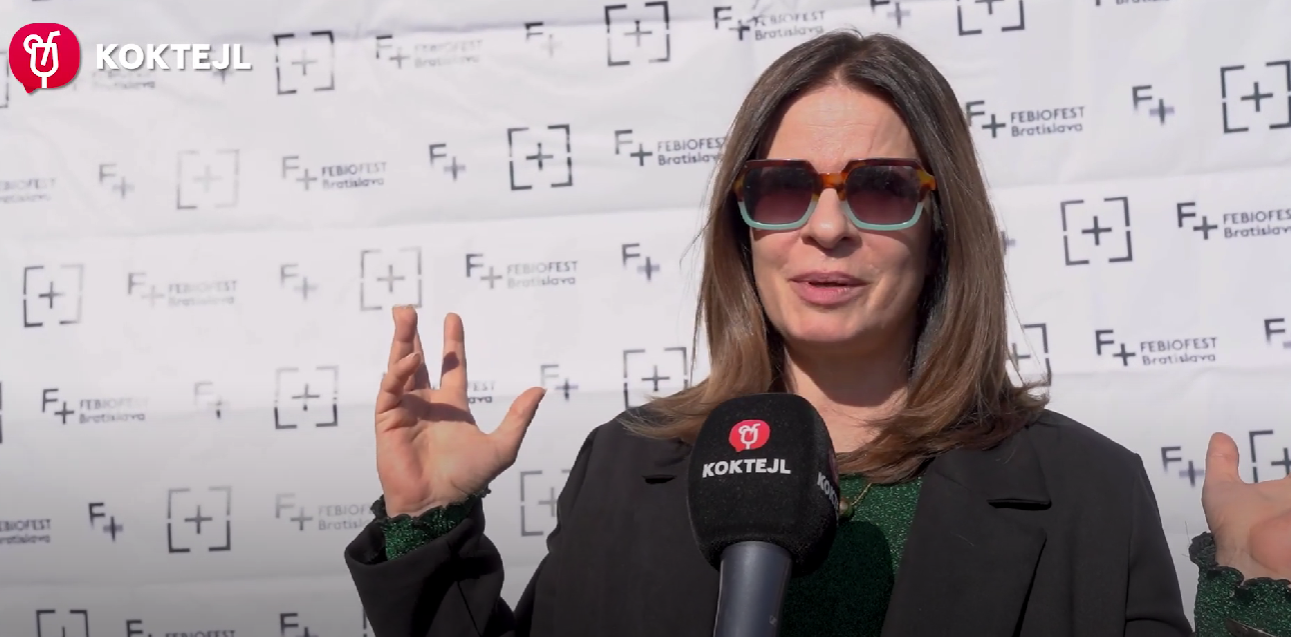 Herečka Zuzana Fialová.