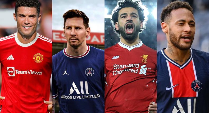 Ronaldo overtakes Messi as top 10 highest-paid footballers are revealed; see full list