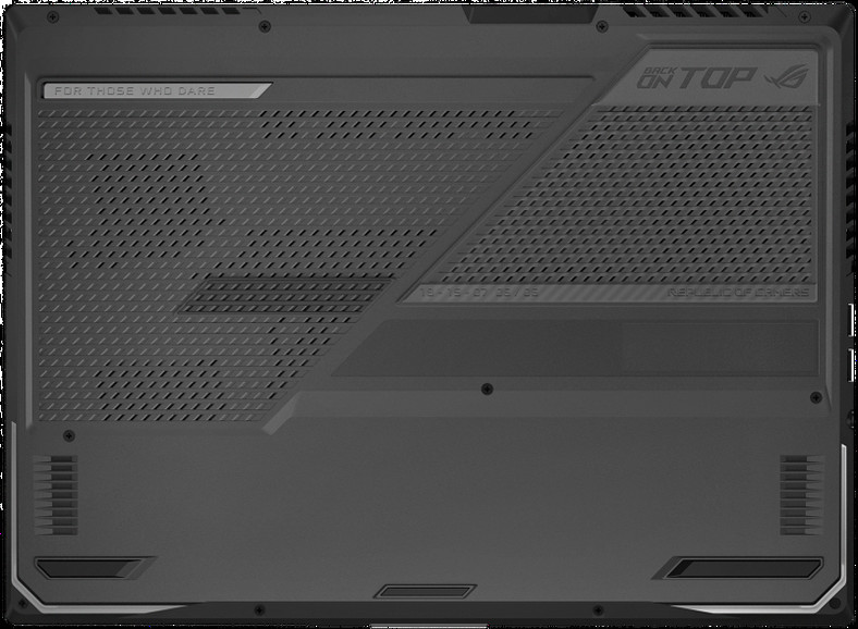 Asus ROG Strix SCAR 15 (G533ZW) – spód laptopa