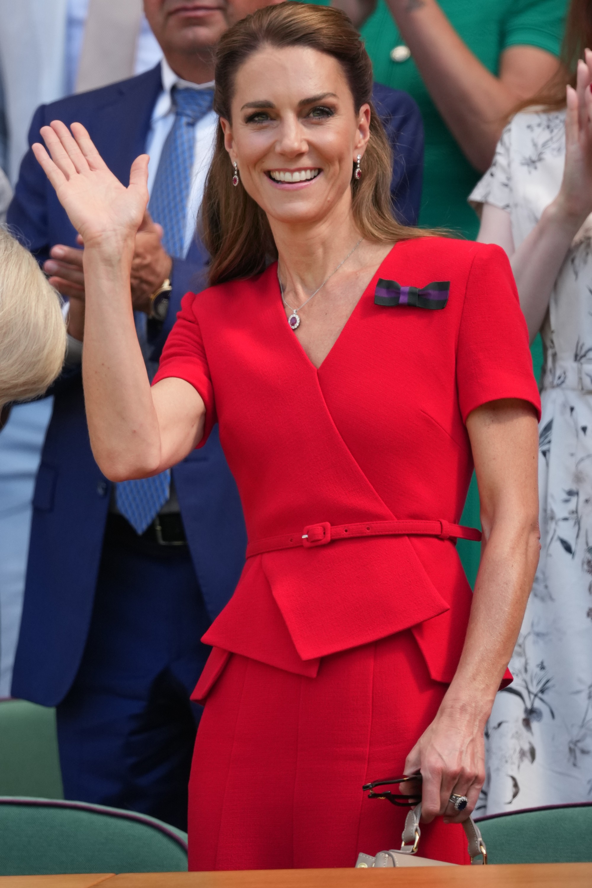 Britská princezná Kate na Wimbledone.