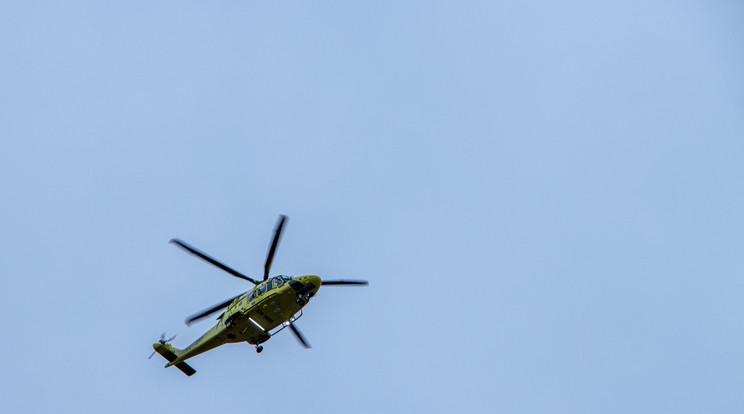 A baleset helyszínére egy mentőhelikopter is riasztani kellet / Illusztráció: Unsplash