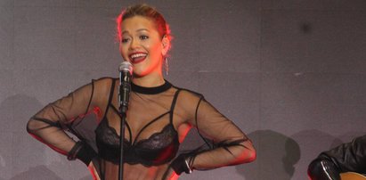 Rita Ora w Warszawie. Wyglądała jak bogini seksu