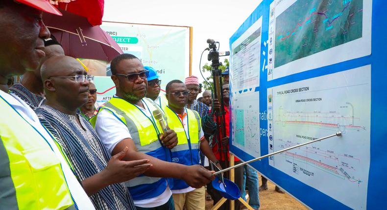 Bawumia cuts sod for construction of 167km Tamale-Yendi-Tatale highway