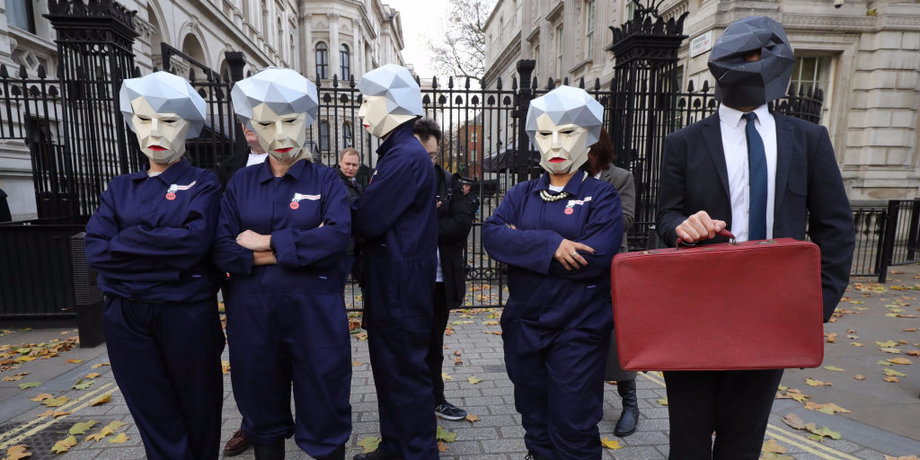 Maybots descend on Downing Street