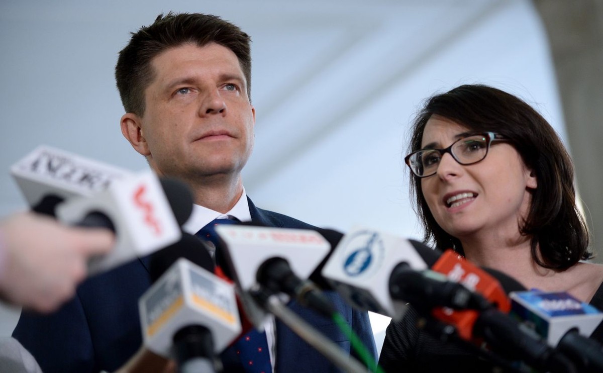 Ryszard Petru i Kamila Gasiuk-Pihowicz