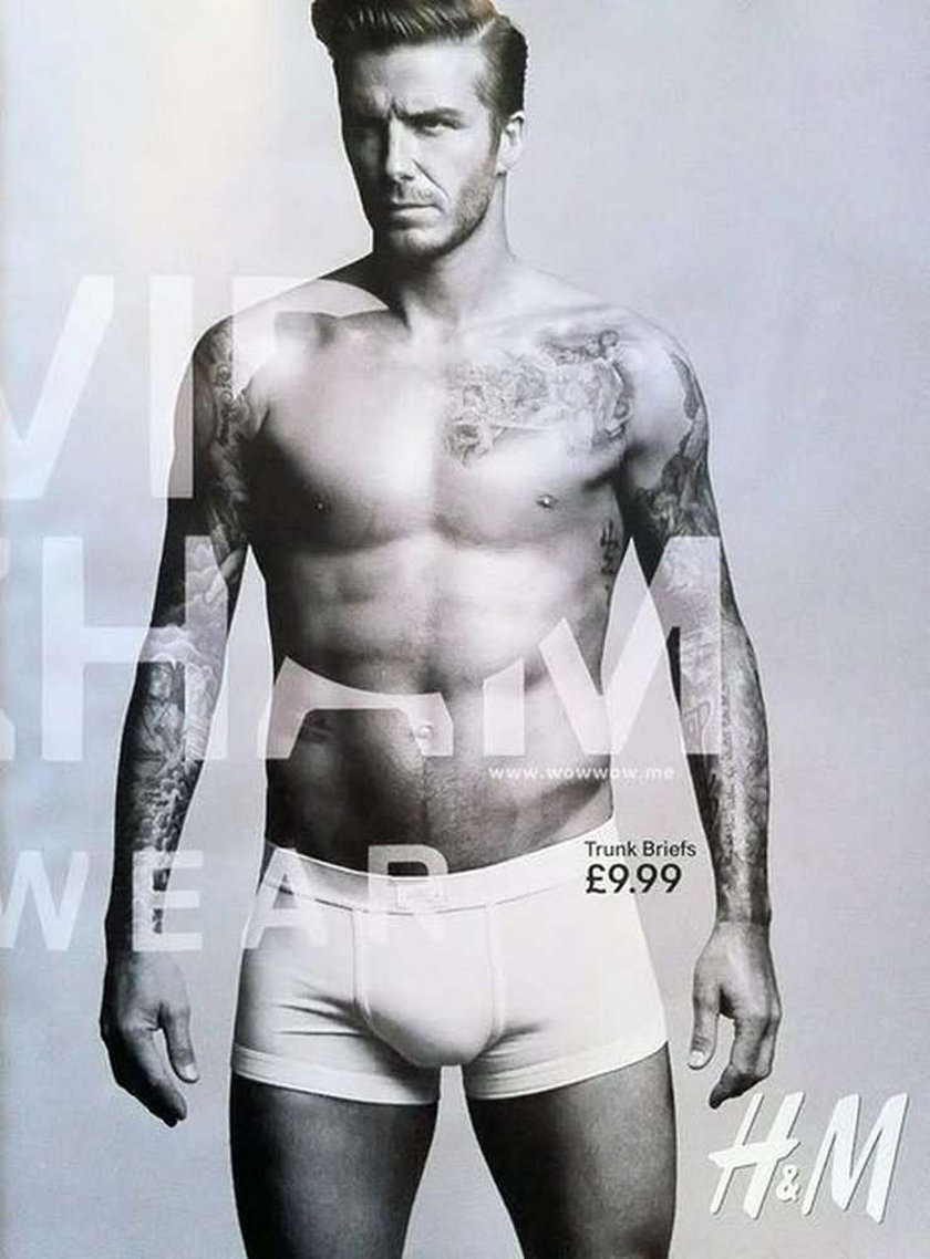 Bielizna Davida Beckhama dla H&M