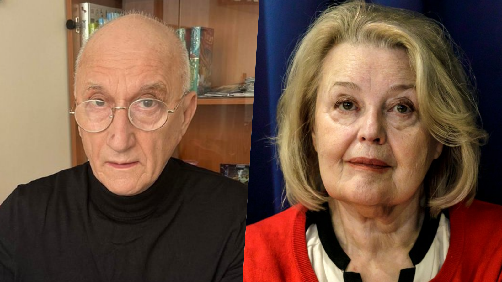 Spisovateľ Jozef Banáš a expolitička Magda Vášáryová.