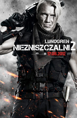 Dolph Lundgren jako Gunnar Jensen w 'Niezniszczalnych 2'