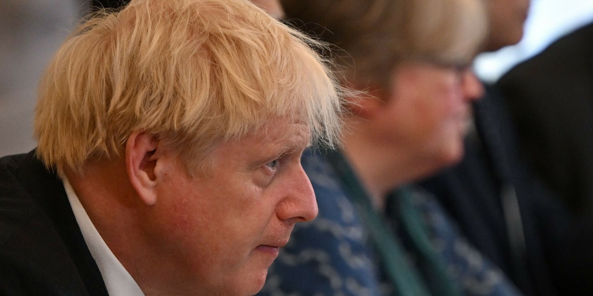 Premier Wielkiej Brytanii Boris Johnson