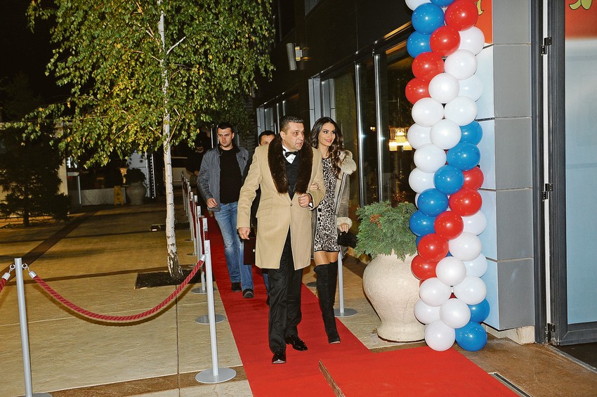 Željko Rutović sa suprugom                          