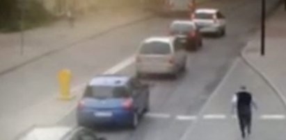 Autobus staczał się, kierowca go gonił FILM