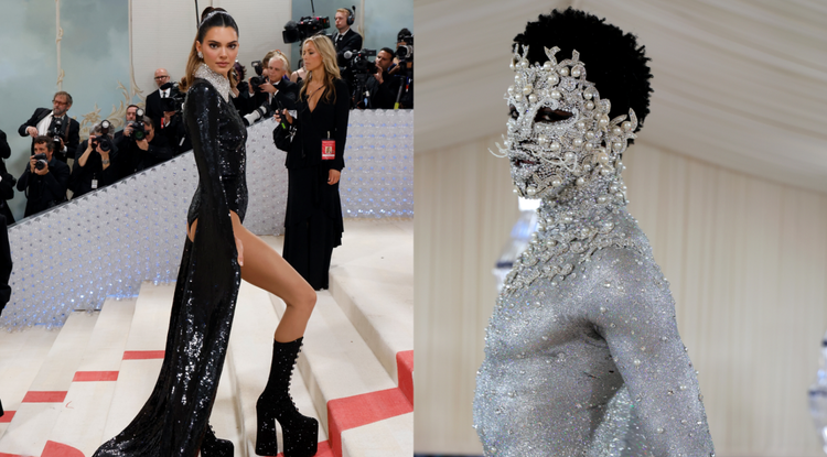 Kendall Jenner és Lil Nas X a 2023-as MET gálán