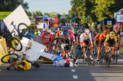 Fabio Jakobsen wraca do ścigania. 8 miesięcy po wypadku na Tour de Pologne