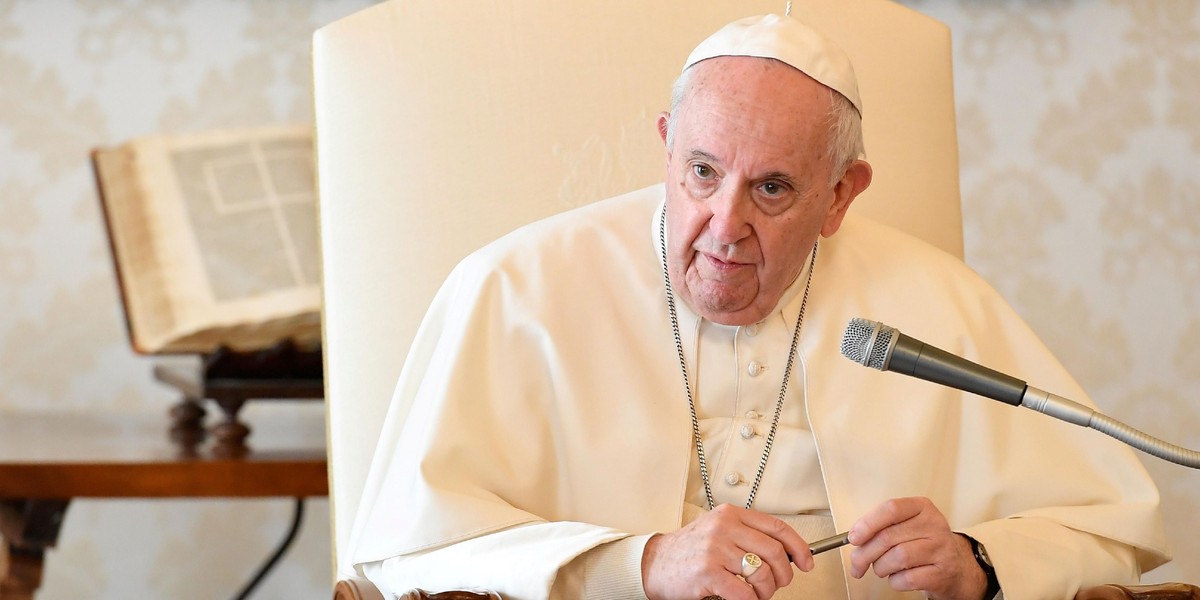 Pope Francis receives in audience members of the Vatican COVID-19 Commission