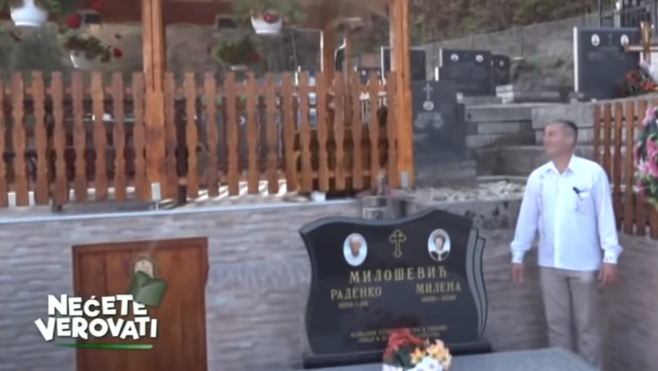 Grobnica "letnjikovac" Dejana Miloševića