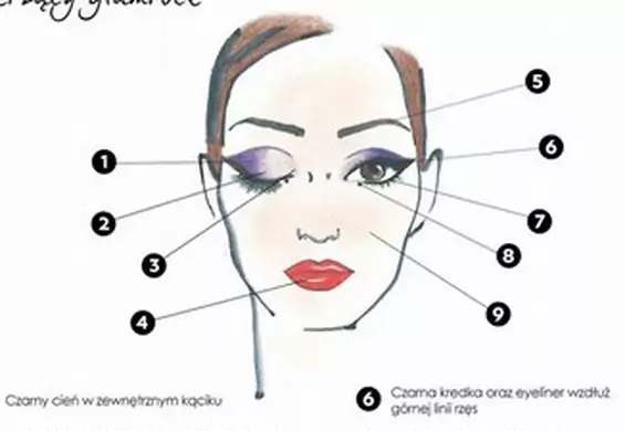 KROK PO KORKU: makijaż iskrzący glamrock (wideo)