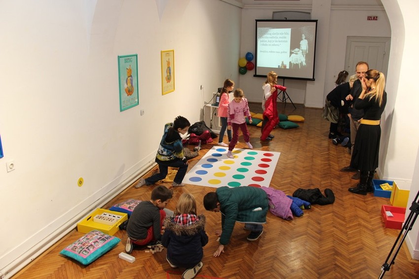 Interaktivna izložba za decu "Rođendan u Hermanovoj jazbini" sinoć je otvorena u Narodnom muzeju Pančevo