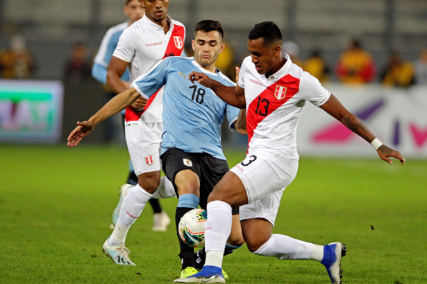 Bramkowy remis Peru z Urugwajem w szlagierowym meczu towarzyskim
