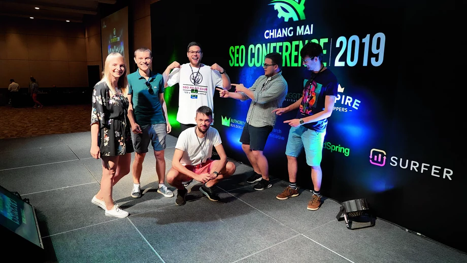 Chiang Mai SEO Conference 2019 był jednym z przełomowych momentów w historii Surfera. Spółka zachwyciła swoim produktem przedstawicieli branży SEO z całego świata.