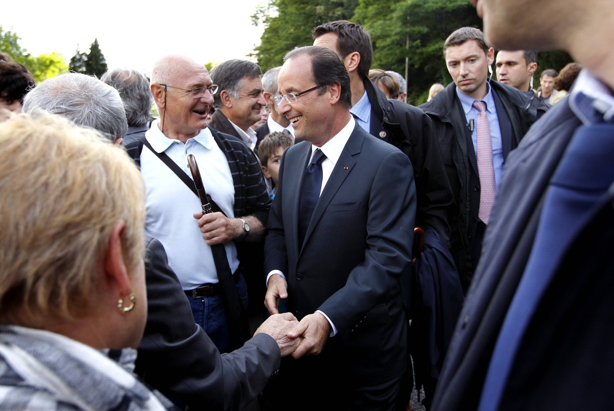 Prezydent Francois Hollande