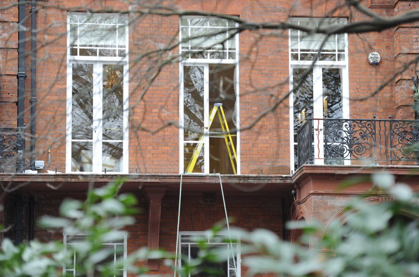 Remontowany apartamentowiec, gdzie doszło do tragedii