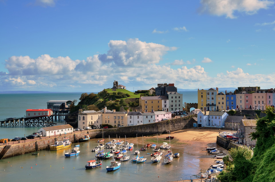 Tenby - urocze miasteczko w Walii ma najlepszą plażę w Europie wg