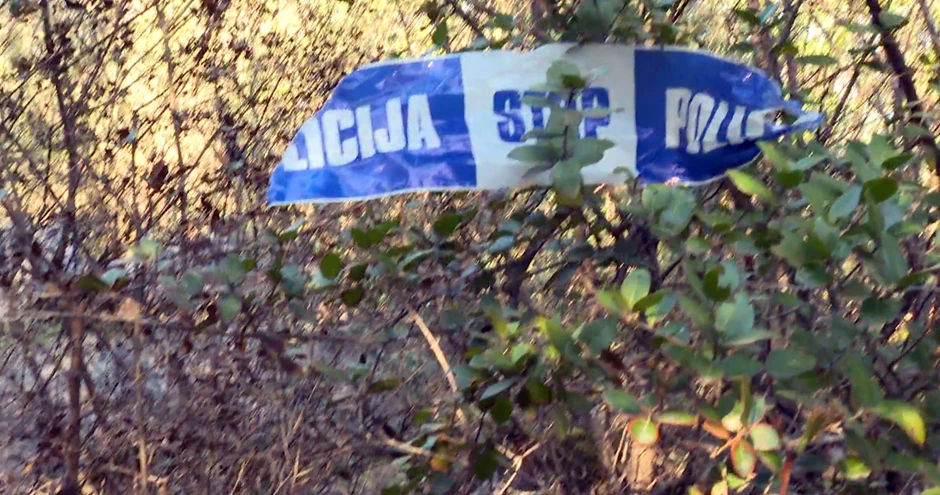Mesto gde je nađeno telo mladića