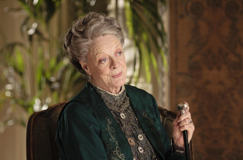 Maggie Smith w serialu "Downton Abbey"