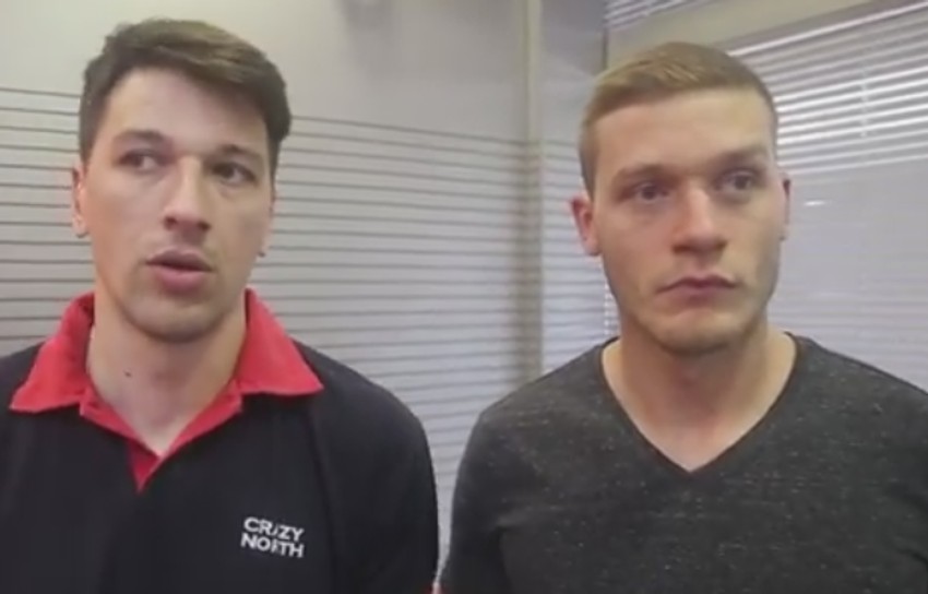 Viktor Savić i Aleksandar Radojičić