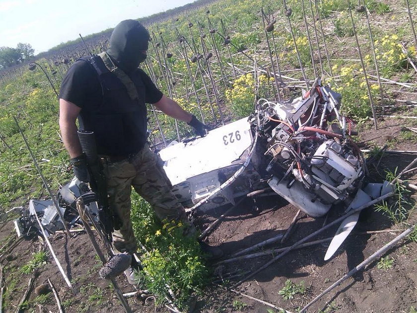 Rosyjski superdron zestrzelony nad Ukrainą