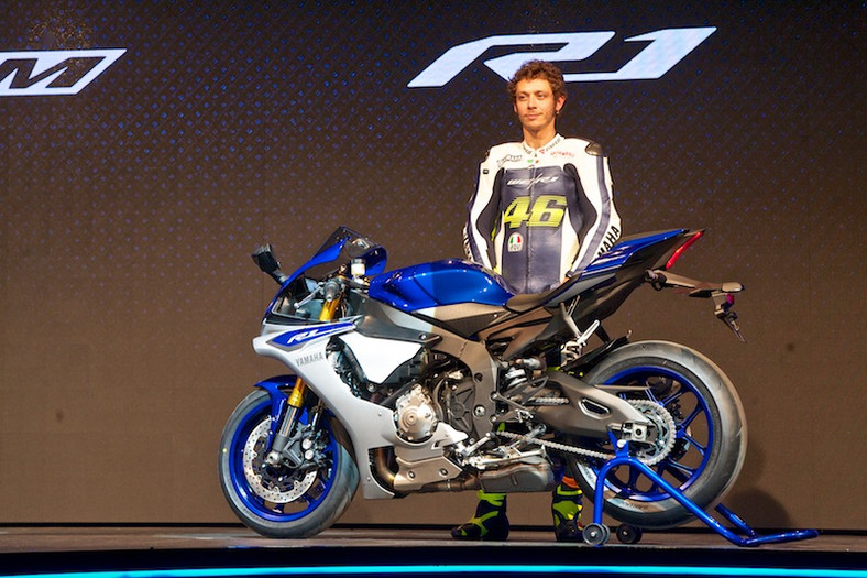 Valentino Rossi i Yamaha YZF-R1