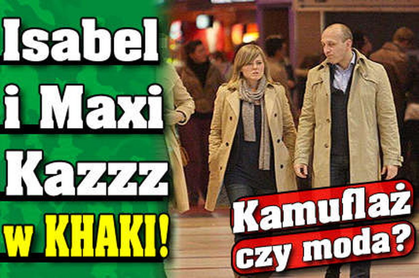 Isabel i Maxi Kazzz w khaki! I mało tego. Na lodach! FOTO