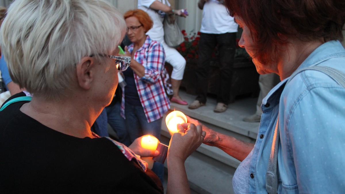 Protest w Kielcach