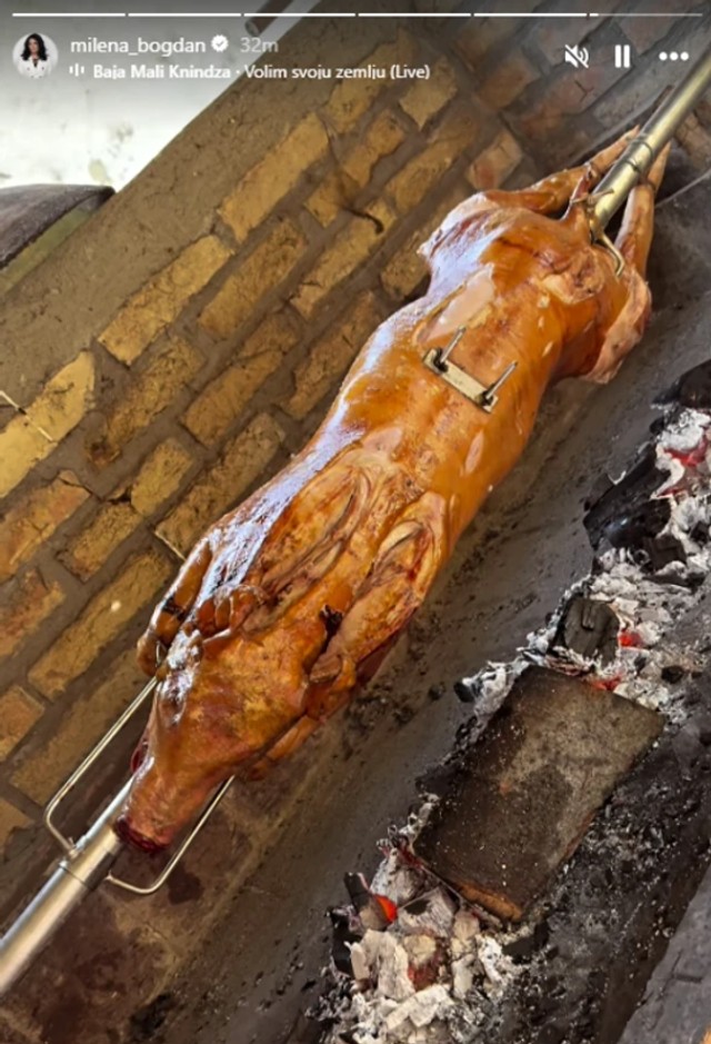 Milena Popović i Igor Jurič proslavili Uskrs 