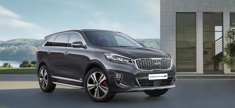 Kia Sorento po face liftingu na salonie we Frankfurcie