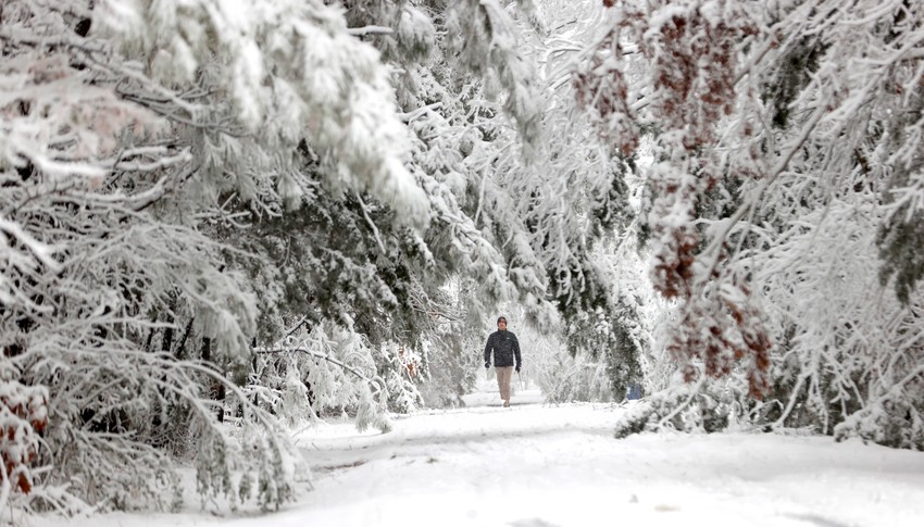 Snežna oluja u Virdžiniji