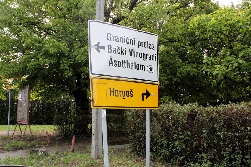 Bački Vinogradi - Ašothalom, mali granični prelaz sa Mađarskom