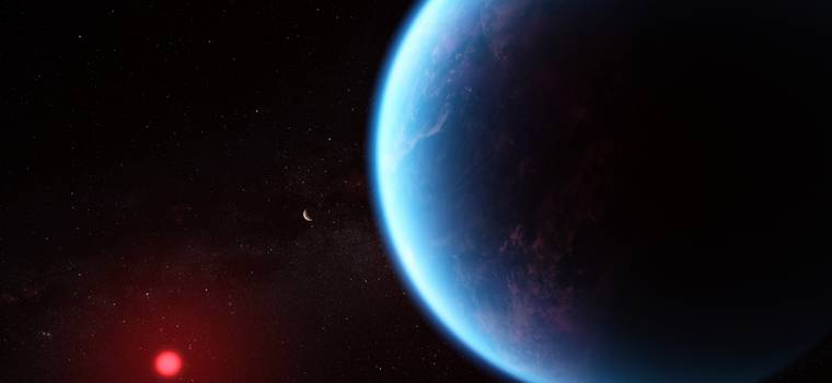 Egzoplaneta blisko Ziemi ze śladami życia. Nowe odkrycie Teleskopu Jamesa Webba