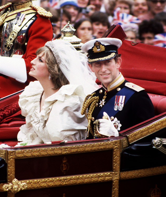 Diana Spencer i książę Karol