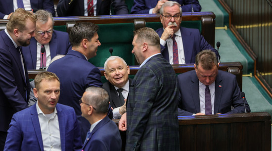 Dantejskie sceny w siedzibie PiS? "Byłem u prezesa"