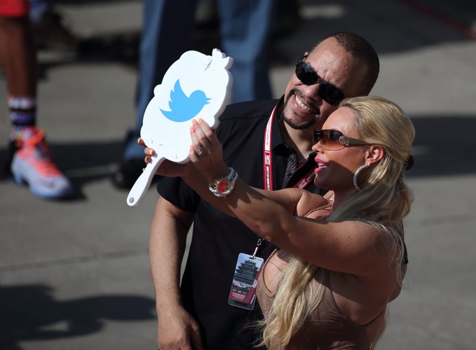 Coco Austin i Lady Gaga 'lansowały' się na torze w Indianapolis
