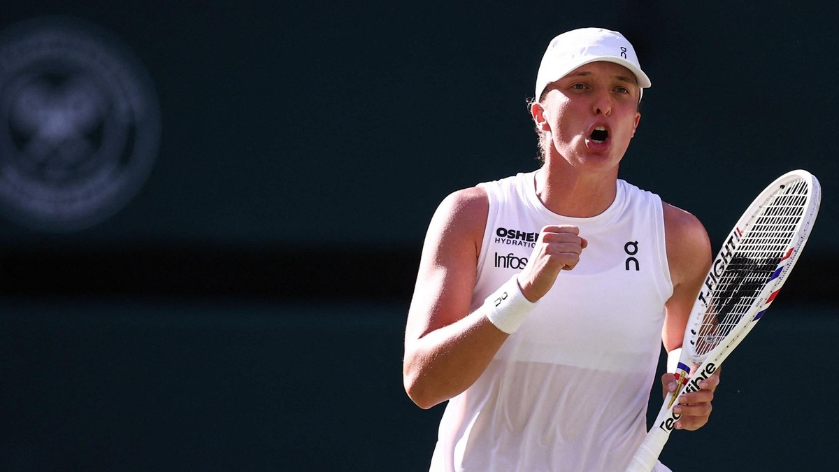 Co za popis Igi Świątek. Polka zagra w finale Wimbledonu!