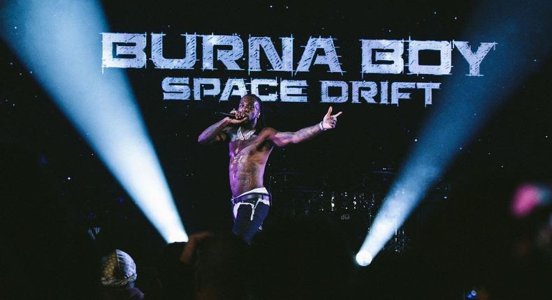 Burna Boy at Hollywood Bowl. (Spaceship)
